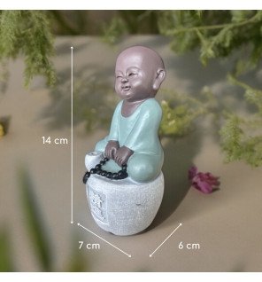  statue bouddha progression utilisée lors d’une séance de méditation à la maison