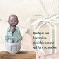 Tolérance - Statue Bouddha Porte-Encens Bonze Calligraphie Tolérance - Statue Bouddha Porte-Encens Bonze Calligraphie
