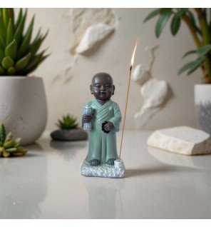 Tripitaka - Statue Bouddha Porte-Encens