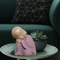 Statue Bébé Bouddha Rose Recueillement Statue Bébé Bouddha Rose Recueillement