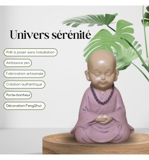  vue rapprochée sur la finition soignée de la statue pour un effet apaisant