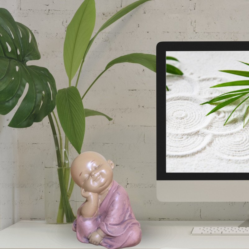 Statue Bébé Bouddha Endormi