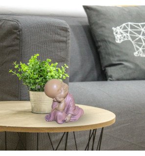  light wood essential oil diffuser in a zen interior