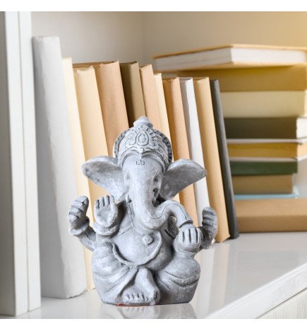 Statue Ganesh Grise