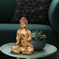 Statue Bouddha en Introspection Dorée Statue Bouddha en Introspection Dorée