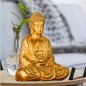Statue Bouddha Méditation Dorée