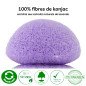 Éponge Konjac à la lavande pour le visage Éponge Konjac à la lavande pour le visage
