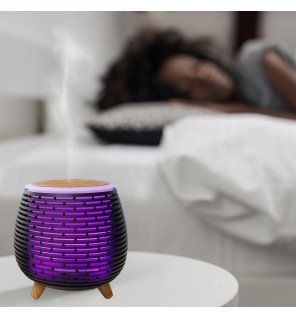  vue rapprochée sur la sortie de brume fine du diffuseur tony