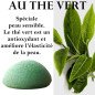Éponge Konjac pour visage au thé vert zéro déchet