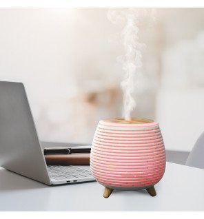  détail du bouton d'allumage du diffuseur lola et de son indicateur lumineux