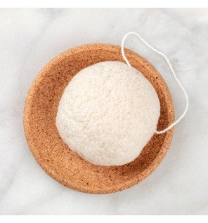 Éponge Konjac nature spéciale yeux