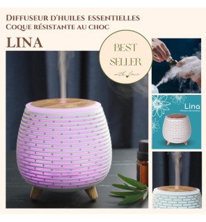  diffuseur usb lola en cours de nettoyage avec un chiffon doux