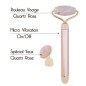 Masseur visage électrique en quartz rose Masseur visage électrique en quartz rose