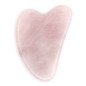 Gua sha en quartz rose