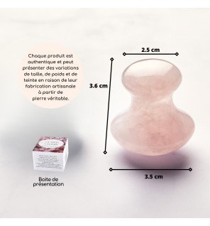 gua sha champignon utilisé pour un massage du contour des yeux