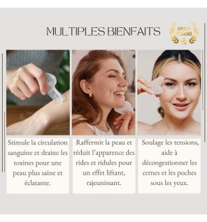 accessoire beauté posé sur un livre ouvert dans une lumière douce