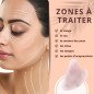 Kit Gua Sha en quartz rose et Masque yeux thermoconfort