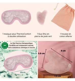 ensemble bien-être pour routine beauté du soir