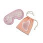 Kit Gua Sha en quartz rose et Masque yeux thermoconfort