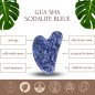 Gua Sha en sodalite bleue Gua Sha en sodalite bleue