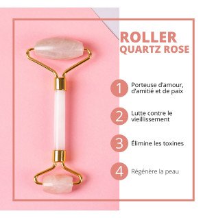 accessoire de beauté en pierre naturelle présenté dans une salle de bain moderne