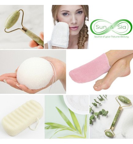 Beauté Jour J - Coffret de 5 accessoires beauté et soin du corps et du visage