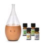 Diffuseur en bois Bolea + 4 huiles essentielles indispensables