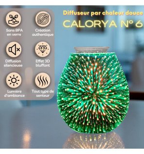 coffret cadeau comprenant le diffuseur et trois flacons d’huiles essentielles