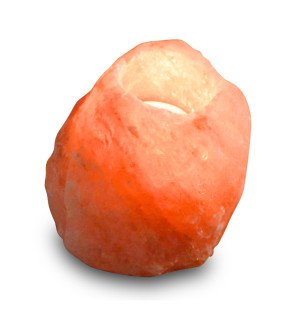  bougeoir sel d'himalaya rock 1kg parfait pour instaurer une atmosphère de détente et de sérénité