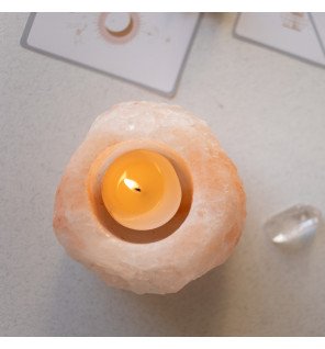 Bougeoir sel d'Himalaya rock 500g