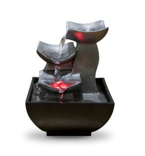  fontaine zen'light boro apportant une touche de sérénité à un espace de méditation