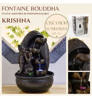  vue rapprochée de l'eau s'écoulant délicatement sur les niveaux de la fontaine