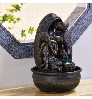  fontaine décorative bouddha idéale pour la méditation et la relaxation à la maison