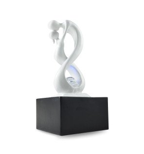  fontaine d'intérieur moderne avec effet lumineux et finition soignée