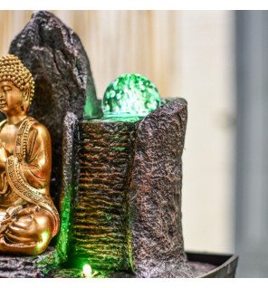  fontaine d’intérieur bouddha utilisée comme objet de relaxation