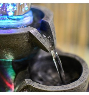  fontaine décorative pour salon créant un espace de détente et de bien-être