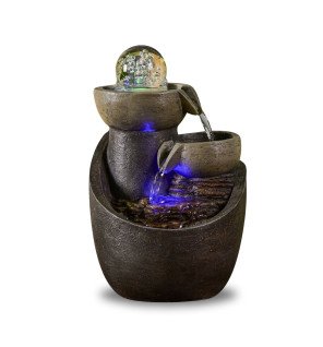  fontaine d'intérieur en céramique et pierre pour une ambiance harmonieuse à la maison