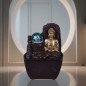 Theravada - Fontaine d'intérieur Bouddha