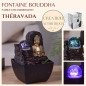 Theravada - Fontaine d'intérieur Bouddha