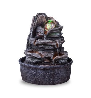  fontaine luberon en situation sur un bureau pour favoriser la relaxation au travail