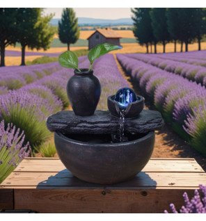 Silice - Fontaine d'intérieur Zen