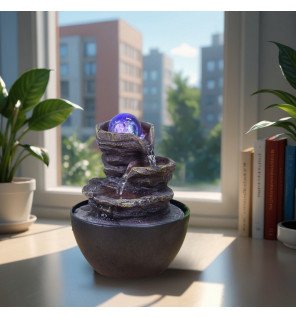 Guru - Fontaine d'intérieur Nature