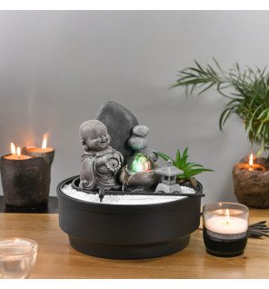 Sikhi - Fontaine d'intérieur Jardin Zen