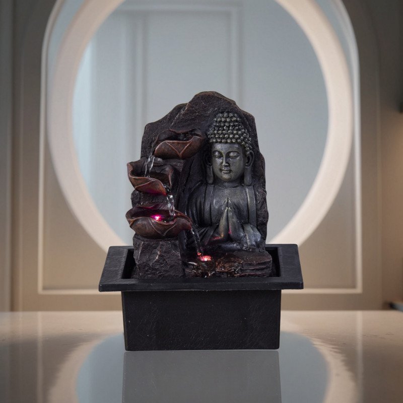 Spiritualité - Fontaine d'intérieur Bouddha