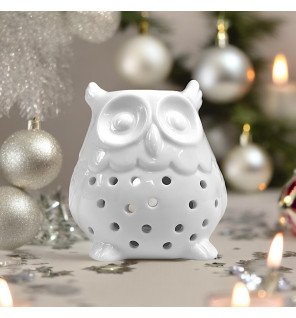  détail du réservoir supérieur du brûle-parfum prêt à recevoir des huiles essentielles