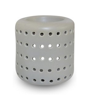  détail du socle du brûle-parfum montrant la marque zen'arôme discrètement gravée