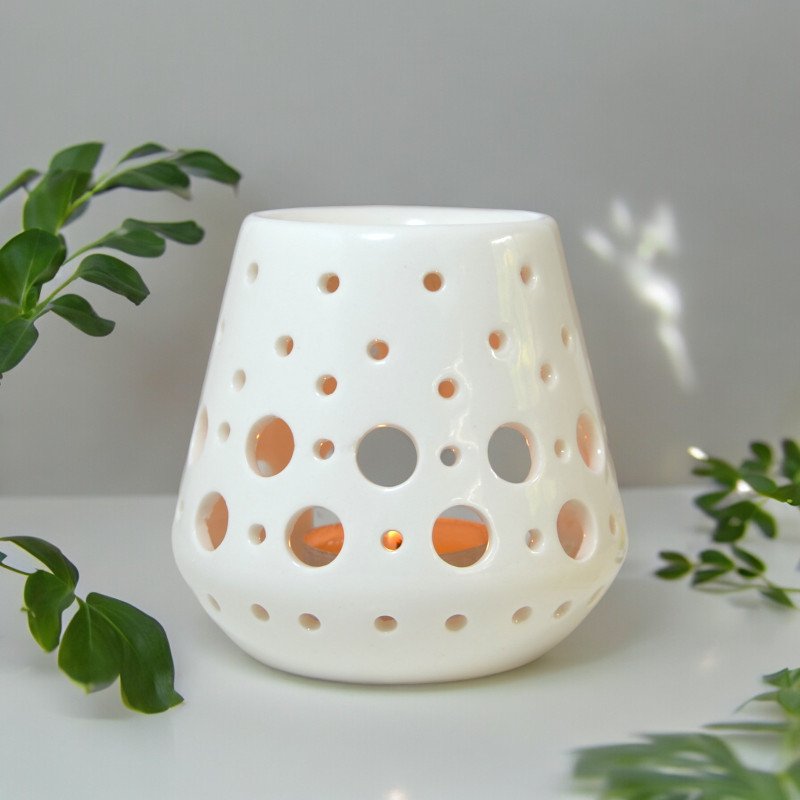 Loob blanc - Brûle-Parfum Céramy