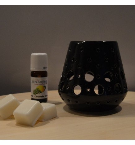 Loob noir - Brûle-Parfum Céramy