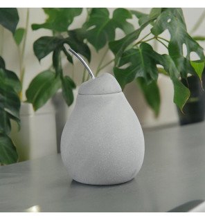  détail du brûle-parfum montrant la finesse de la céramique et la coupelle supérieure