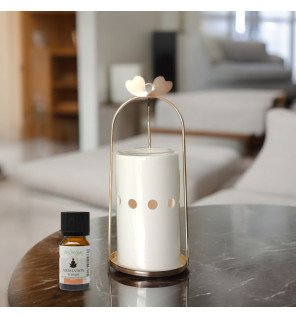  brûle-parfum inspiration utilisé lors d’une séance de méditation